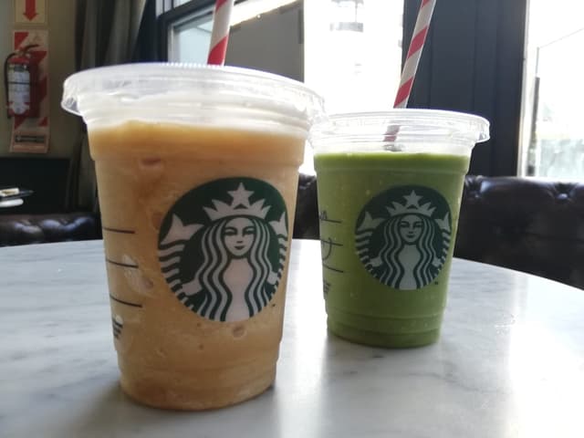 Photo of the dish “Frappuccino De Matcha Con Leche De Almendras”