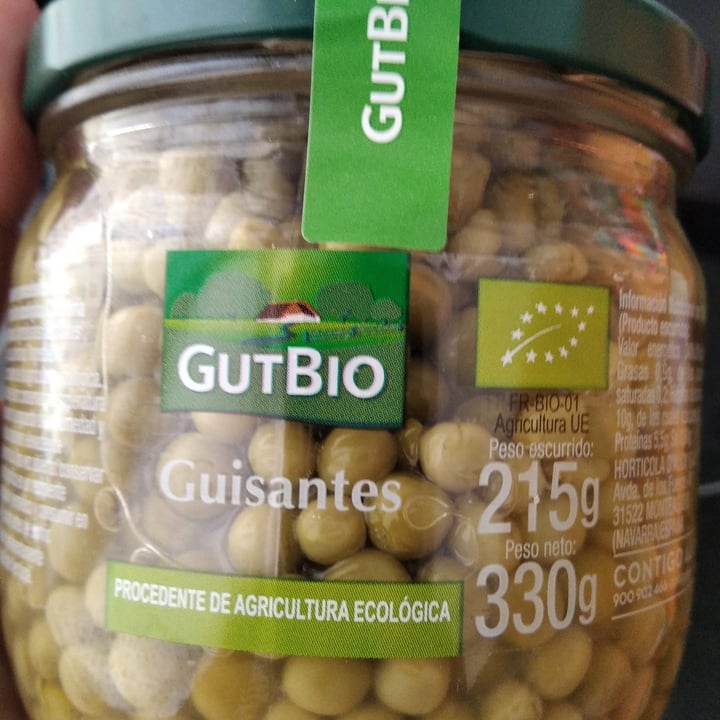 photo of GutBio Guisantes shared by @lalocadelosgatos8 on  14 Jun 2021 - review