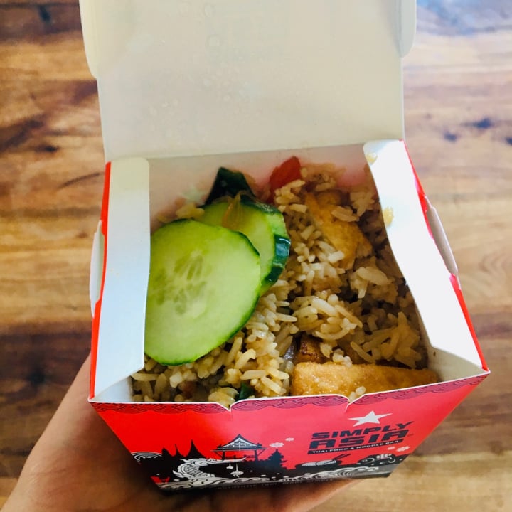 photo of Simply Asia - Sunningdale 314 Thai fried rice with tofu (no egg) shared by @taz on  22 Jan 2021 - review