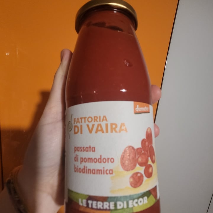 photo of Fattoria di Vaira Passata Di Pomodoro Biodinamica shared by @stefygra96 on  12 Mar 2022 - review