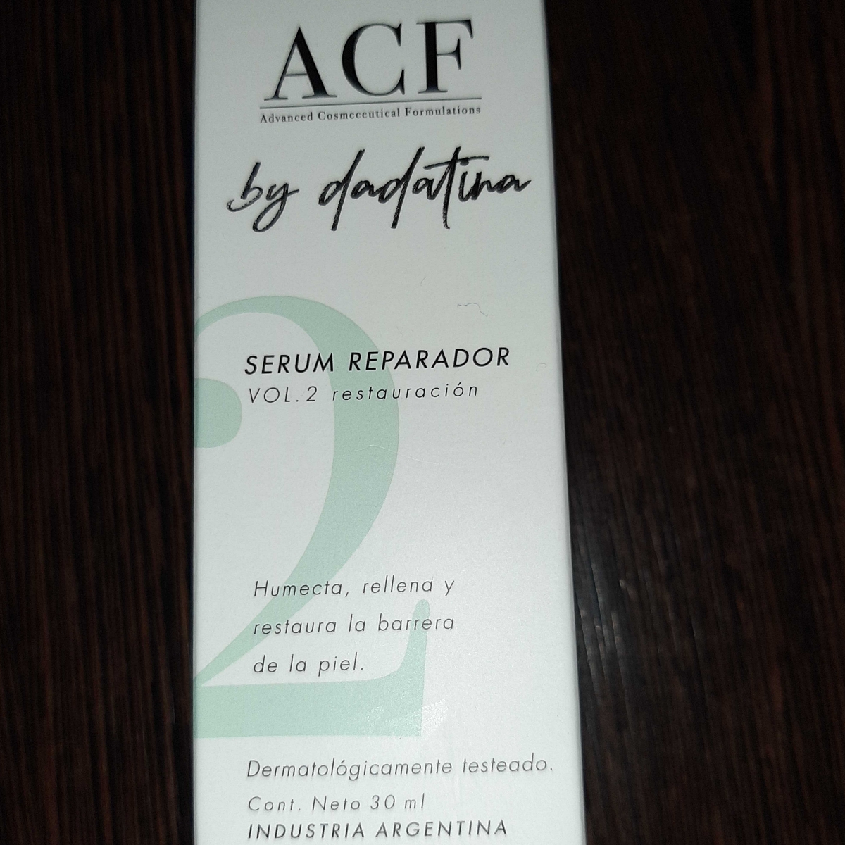 Serum Reparador By Dadatina Vol 2 from ACF - Vegan Product Reviews ...