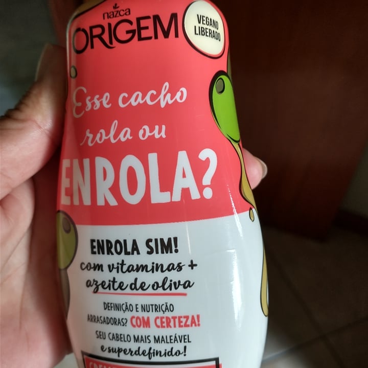 photo of Nazca Origem Creme para pentear azeite de oliva shared by @crisvalle on  22 Apr 2022 - review