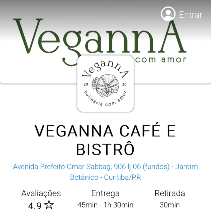 photo of VegannA Café e Bistrô Combo fogattia, cinnamon roll, cappuccino com canela shared by @helina on  30 Apr 2022 - review