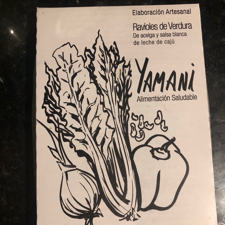 photo of Yamani Alimentos Ravioles de Verdura de Acelga y Salsa Blanca de Leche de Cajú shared by @vickydeb on  27 Jul 2020 - review