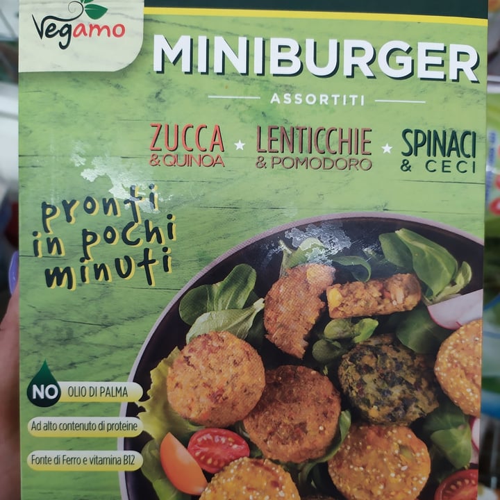 photo of Vegamo Mini burger shared by @rachele512 on  27 Apr 2021 - review