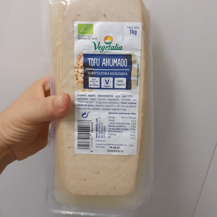 review photo of Vegetalia Tofu ahumado 1 Kg shared by @nuvi on 19 Aug 2022 - review