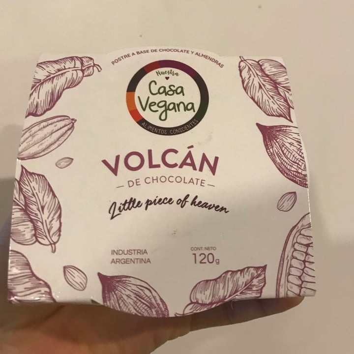 photo of Casa Vegana Volcán de chocolate shared by @abrilvs on  02 Jun 2021 - review
