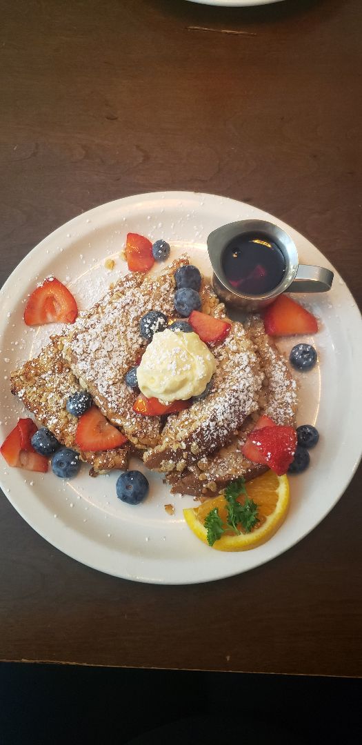 review photo of Evan's Kitchen and Catering French toast shared by @stacyc420 on 30 Nov 2019 - review