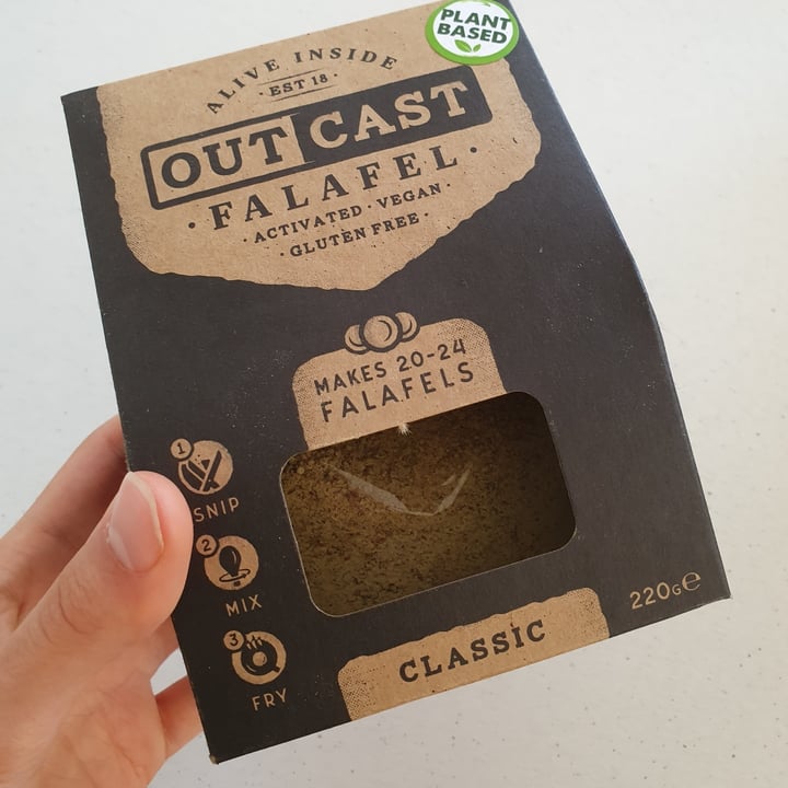 photo of Outcast Foods Classic Falafel Mix shared by @semacleod on  08 Mar 2022 - review