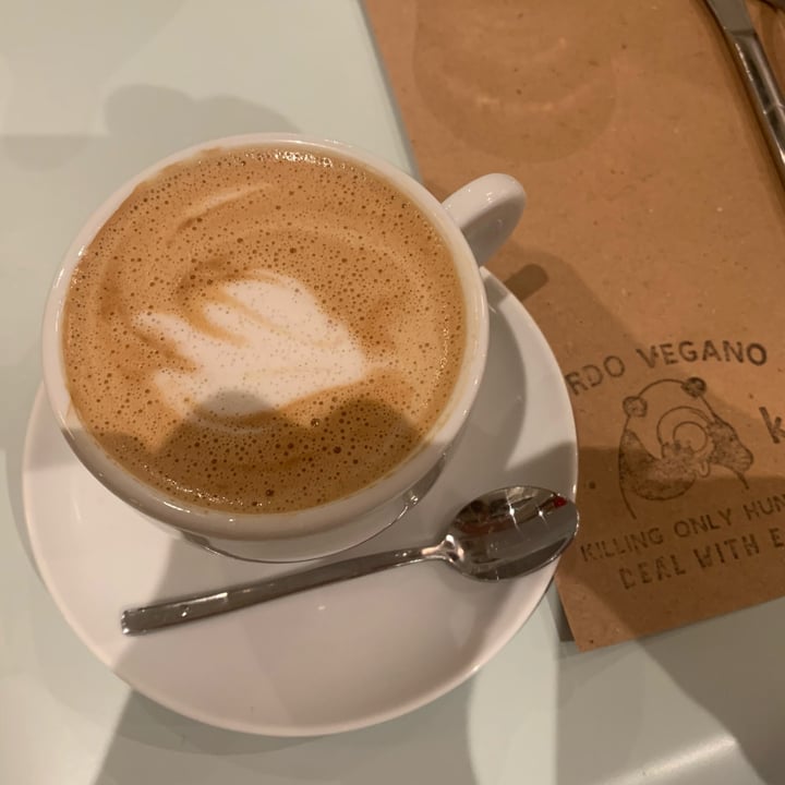photo of Gordo Vegano Latte Grande shared by @claritavegana on  17 May 2022 - review
