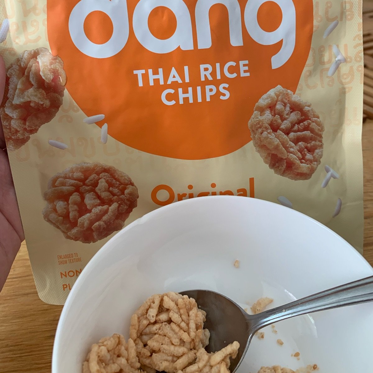 Ram Chip Rice Thai Rice Chips Original Recipe from Dang Foods - Vegan Product Reviews ...