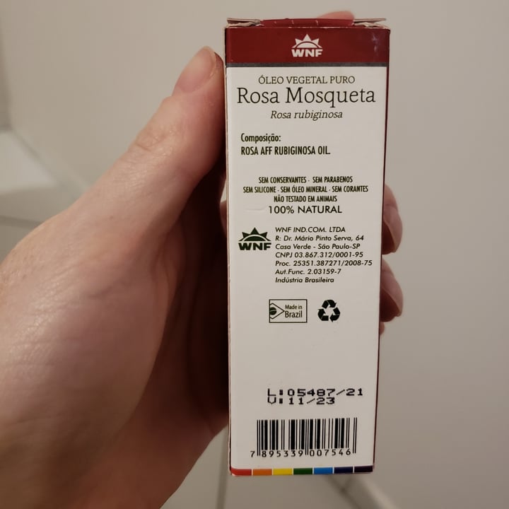 review photo of WNF Óleo De Rosa Mosqueta shared by @marimalatesta on 10 May 2022 - review