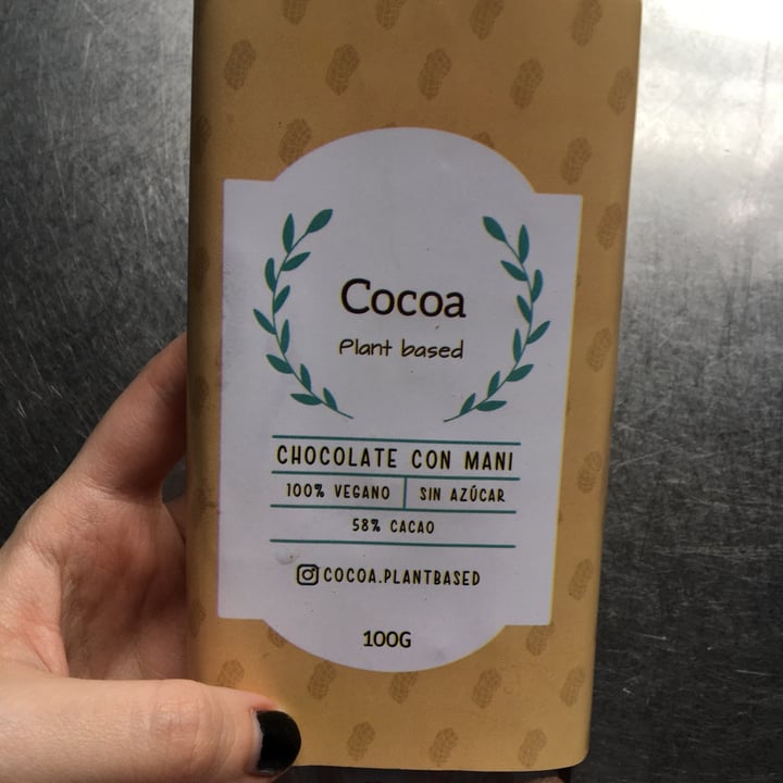 photo of Cocoa Plant Based Chocolate Blanco shared by @catabuffarini on  07 Jul 2021 - review