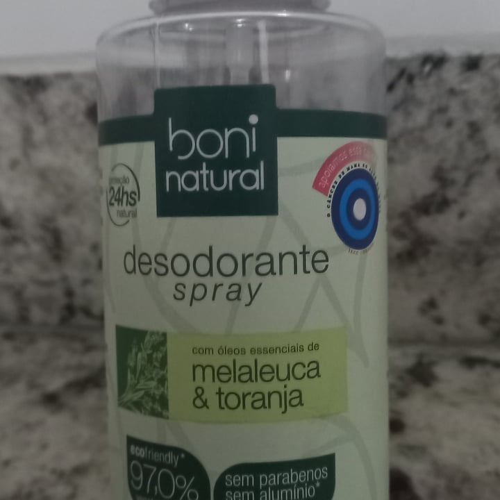 review photo of Boni natural Desodorante Melaleuca & Toranja shared by @reginaelisabeth on 27 Apr 2022 - review