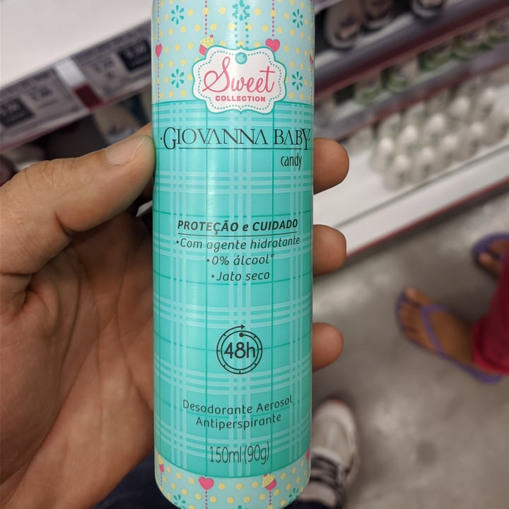 review photo of Giovanna baby Desodorante shared by @caiqueoliveira on 21 Apr 2022 - review