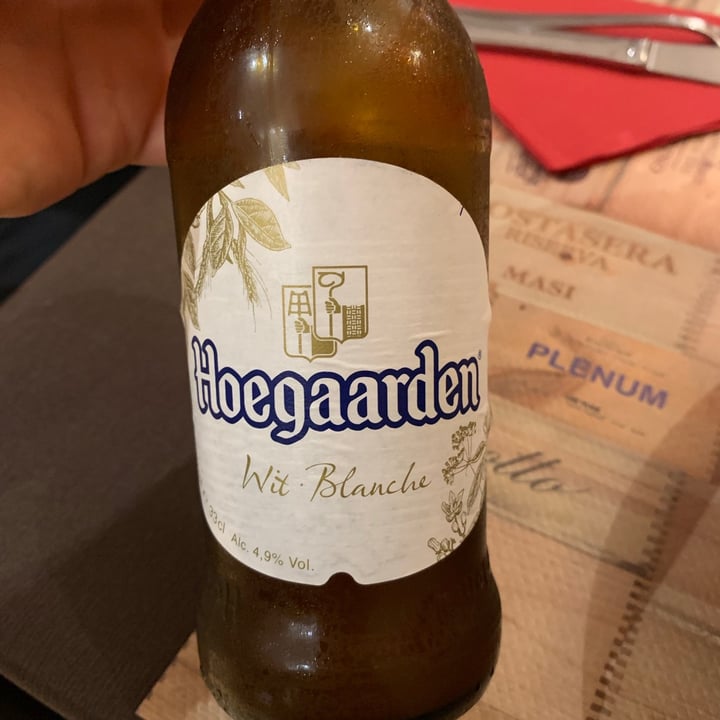 photo of Hoegaarden Hoegaarden shared by @veganmarten on  30 Jul 2021 - review