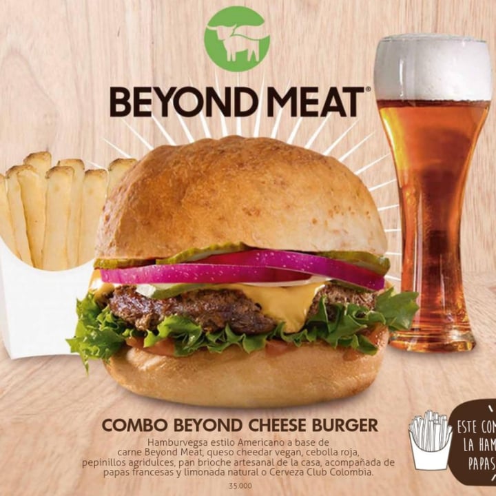 photo of Caballete & Berenjena Vegan Food Hamburguesa Beyond Meat shared by @coolkitchenn on  04 Nov 2020 - review