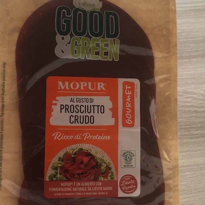photo of Good & Green Affettato di mopur al gusto di prosciutto crudo shared by @stella72 on  19 Jul 2022 - review