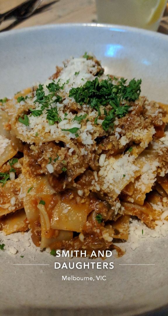 photo of Smith & Daughters Ragu Pasta shared by @natskicakes on  22 Jun 2019 - review