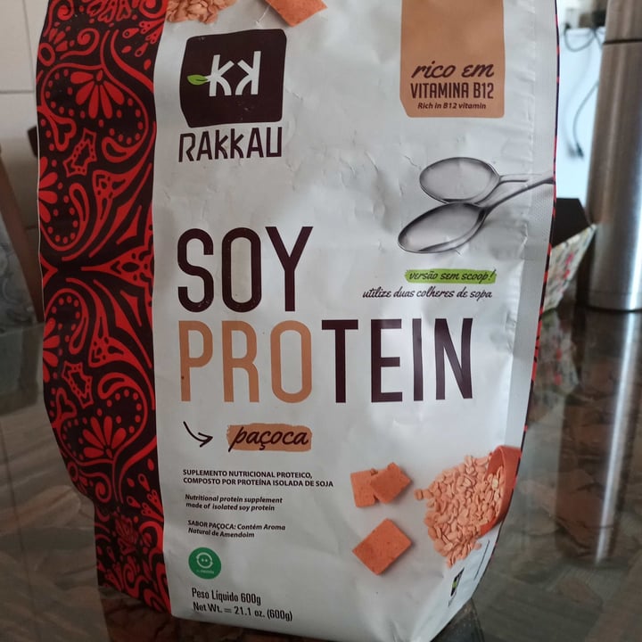 photo of Rakkau Soy Protein Sabor Paçoca shared by @sahvieira on  21 May 2022 - review