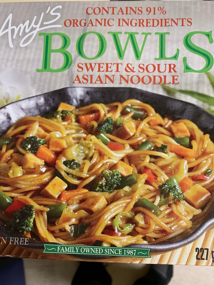 review photo of Amy’s Sweet & Sour Bowl shared by @steenie on 10 Oct 2019 - review