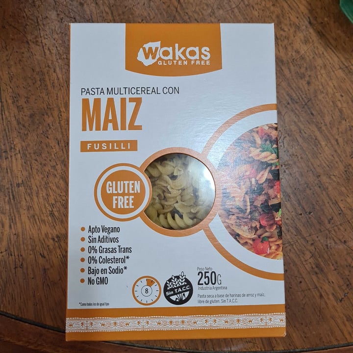 review photo of Wakas Pasta Multicereal con Maíz shared by @evemuntaner on 08 Oct 2021 - review