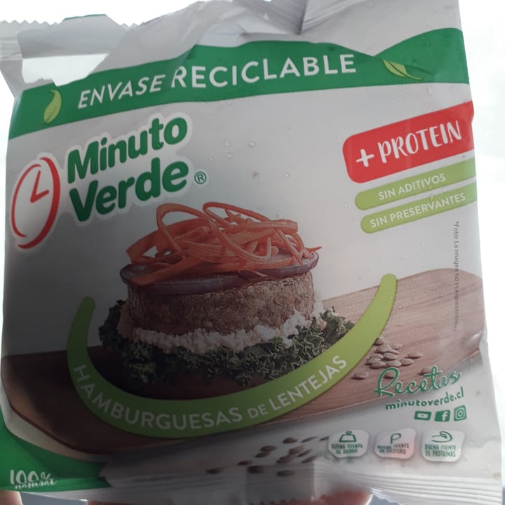 review photo of Minuto verde Hamburguesas de Lentejas shared by @carolinalina on 30 Oct 2022 - review
