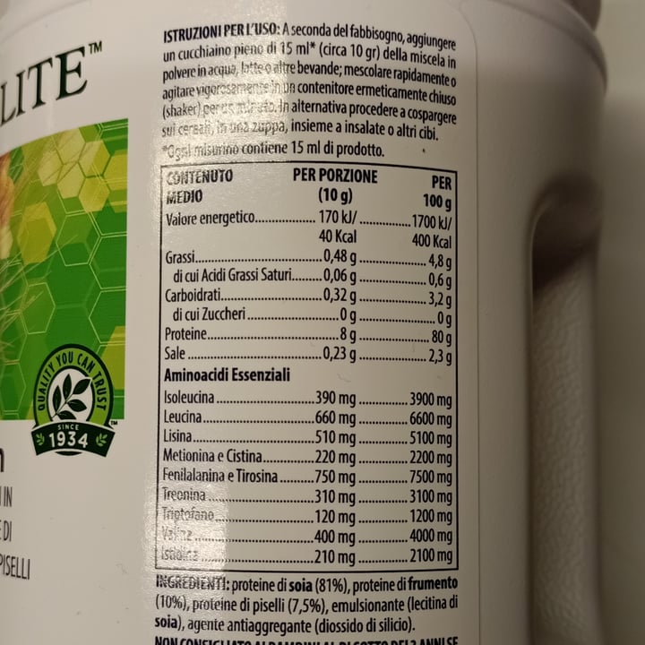 photo of Nutrilite All Plant Protein Powder shared by @lalucinda on  22 Mar 2022 - review