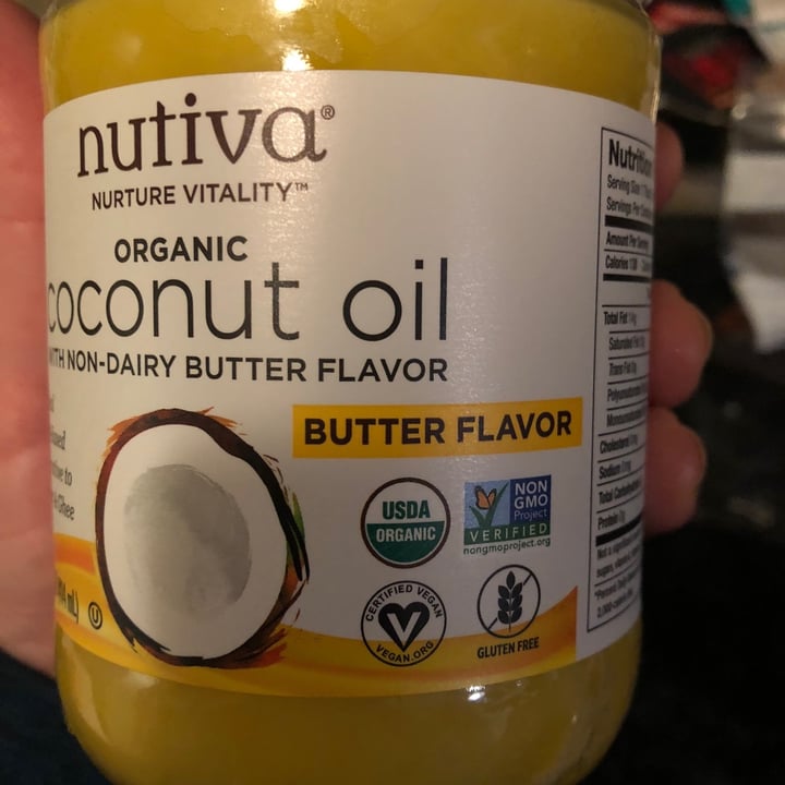 review photo of Nutiva coconut oil butter flavor shared by @mdbyer on 04 Aug 2020 - review