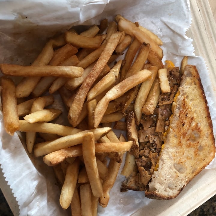 photo of The Top Seitan Texas Cheesesteak & Fries shared by @ravensky on  18 May 2020 - review