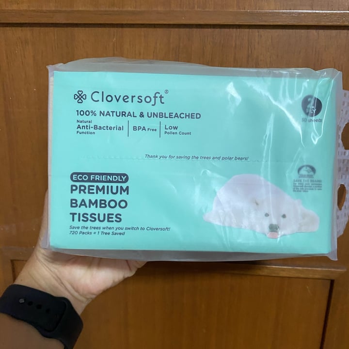 photo of Cloversoft Premium Bamboo Tissues 3 Ply shared by @piggy-egg on  20 Feb 2022 - review
