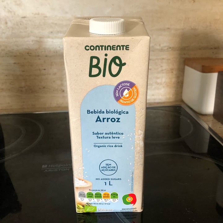review photo of Continente Bio Bebida a base de arroz shared by @saramgaspar on 12 May 2022 - review