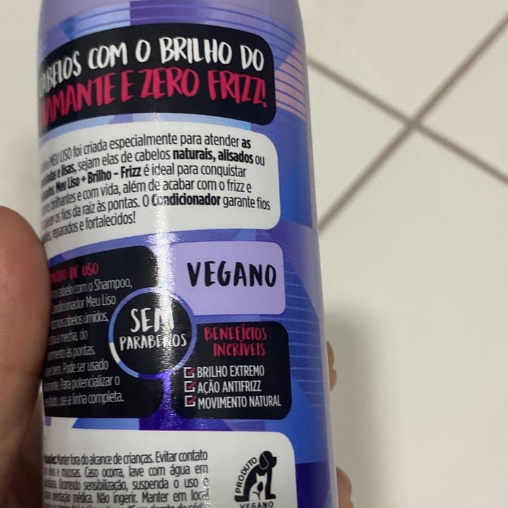 review photo of Salon line Condicionador Meu Liso +brilho -frizz shared by @ale2023 on 24 Jul 2022 - review