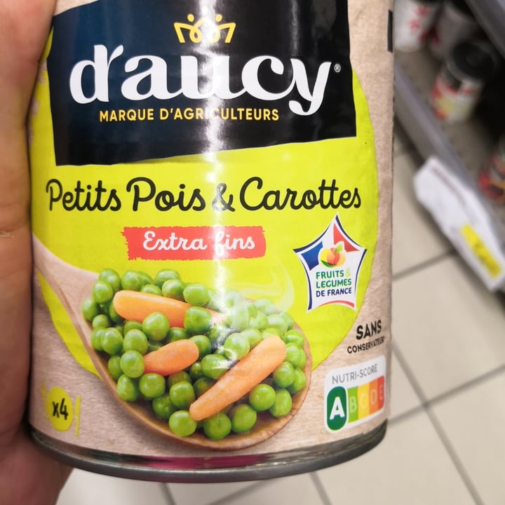 photo of D’aucy Canned peas and carrots shared by @gaiezzzza on  09 Apr 2022 - review