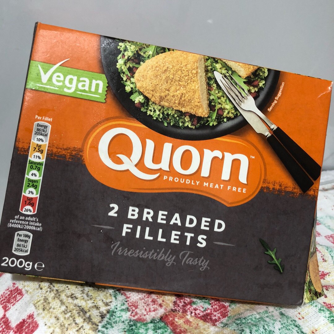 Breaded Fillet from Quorn - Vegan Product Reviews & Ratings | abillion