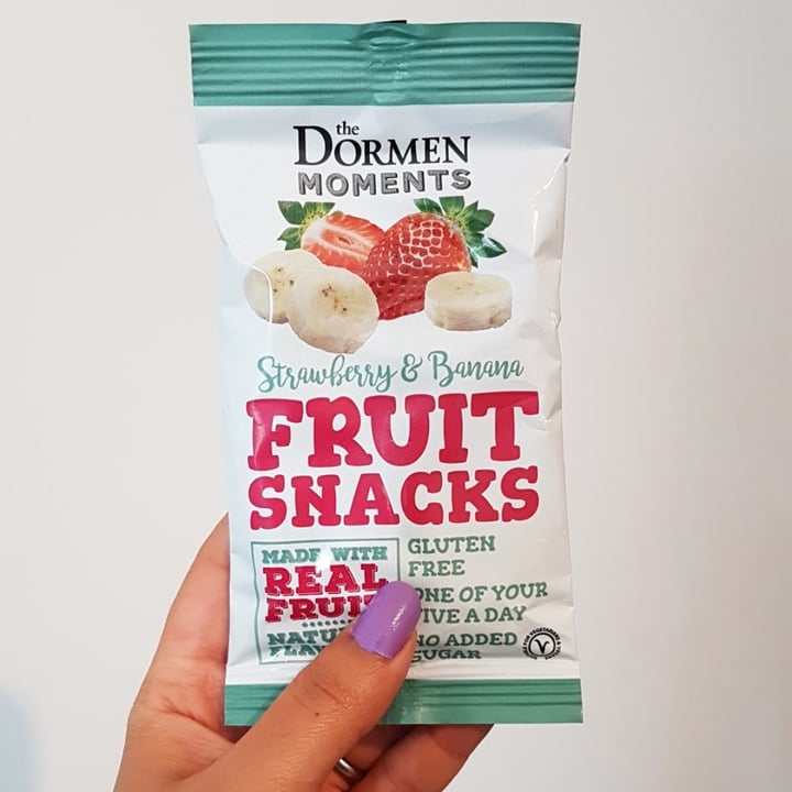 review photo of The dormen moments Strawberry & Banana fruit snacks shared by @purplelilpixie on 19 Jun 2021 - review