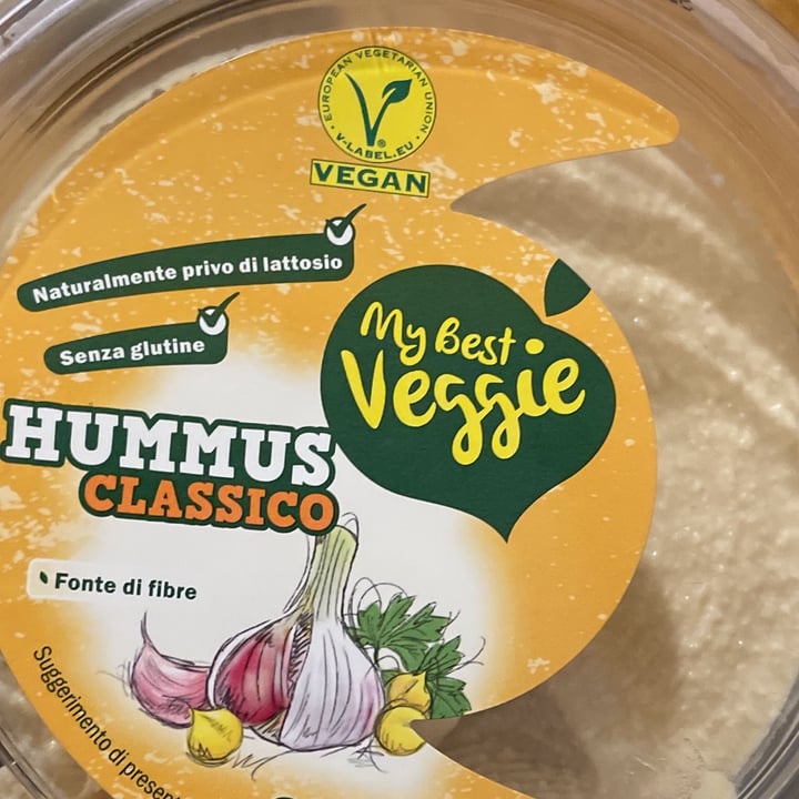 photo of My Best Veggie Hummus classico shared by @francescaruggeri on  13 Apr 2022 - review