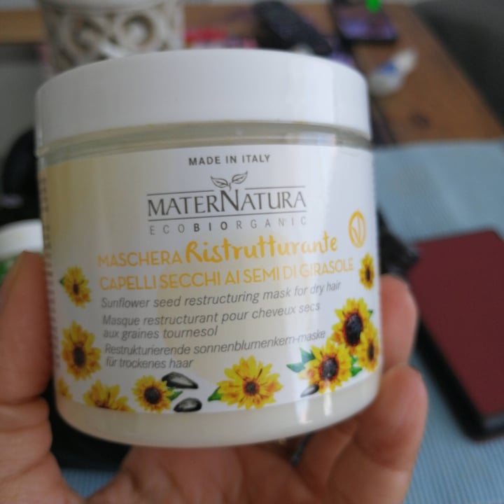 review photo of MaterNatura Maschera Estruturante Capelli Secchi shared by @marina-marquez on 29 Sep 2020 - review