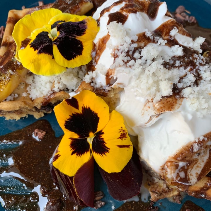 photo of Lexi's Healthy Eatery Vanilla power waffles shared by @rosemaryyates on  19 Sep 2021 - review