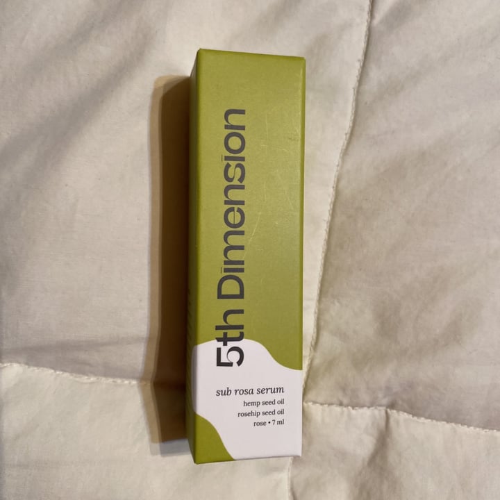 photo of 5th Dimension Sub Rosa Serum shared by @veganheidi on  26 Jun 2021 - review