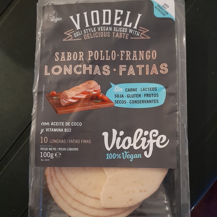 photo of Violife Fatias Sabor Frango shared by @margaridaferreira on  07 Jun 2022 - review