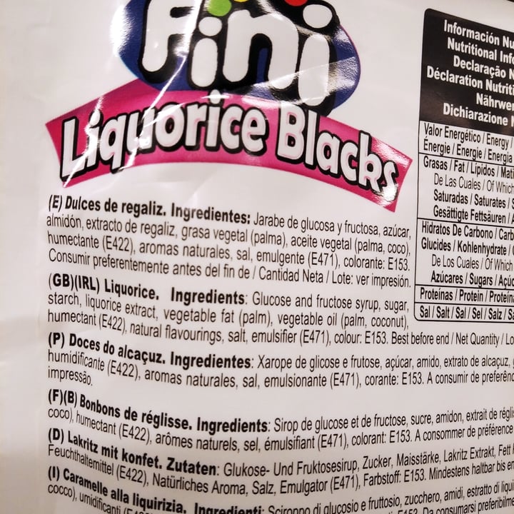photo of Fini Liquorice Blacks shared by @villacampa on  02 Jul 2022 - review