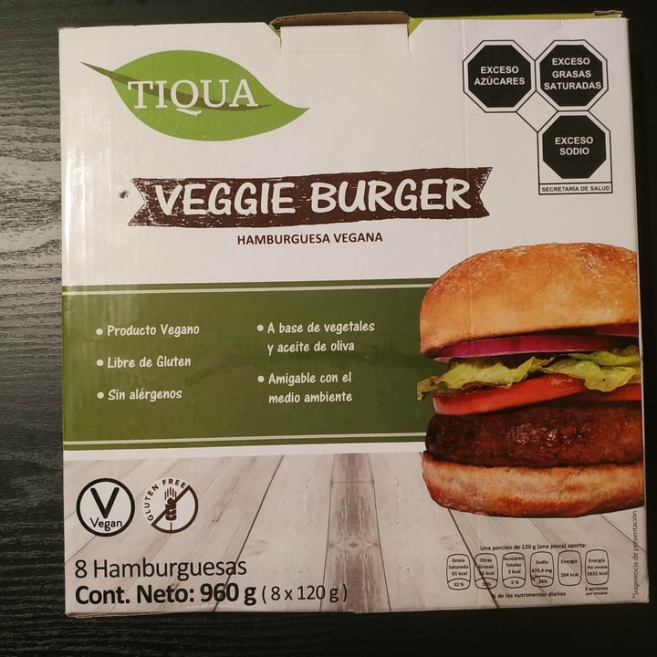 photo of tiqua Veggie Burger shared by @riinux on  18 Nov 2020 - review