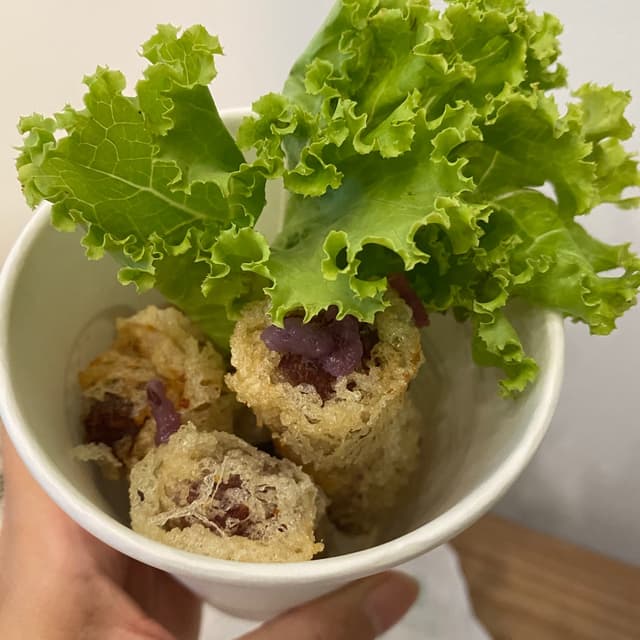 Photo of the dish “Vietnam Yam Rolls”