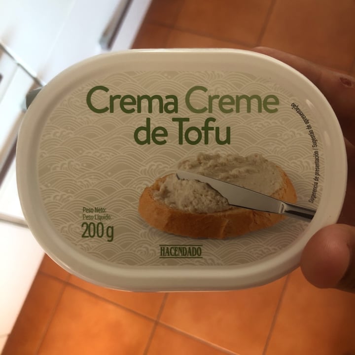 photo of Hacendado Crema De Tofu shared by @josecuellar on  06 Jul 2021 - review