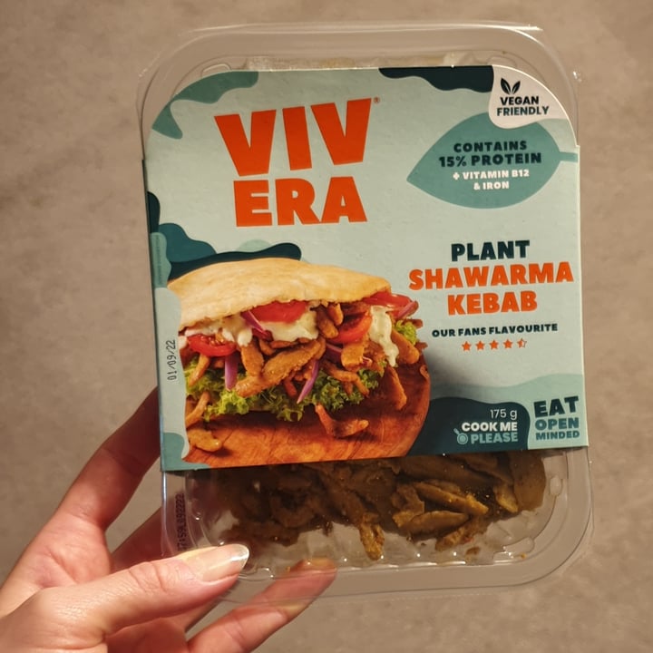photo of Vivera Plant shawarma kebab shared by @itsirenet on  26 Aug 2022 - review