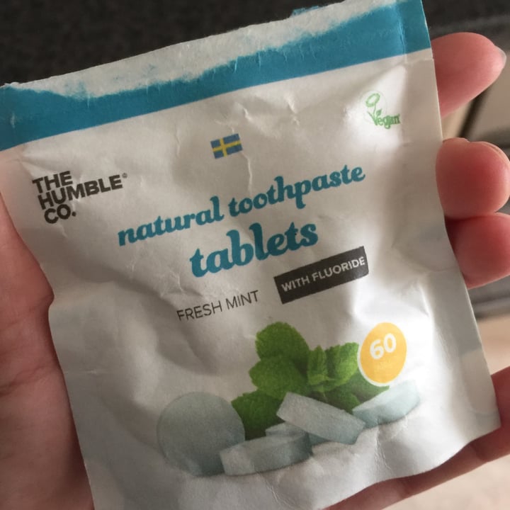 photo of The Humble Co. Natural toothpaste tablets shared by @julesbateman on  26 Jul 2020 - review