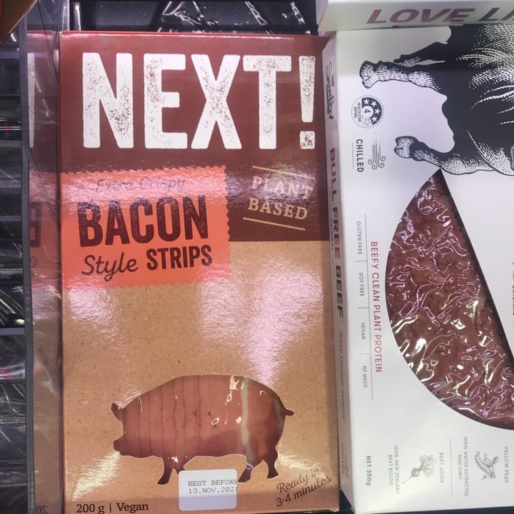 review photo of Next! Extra Crispy Bacon Style Strips shared by @coconutmocha on 24 Oct 2021 - review