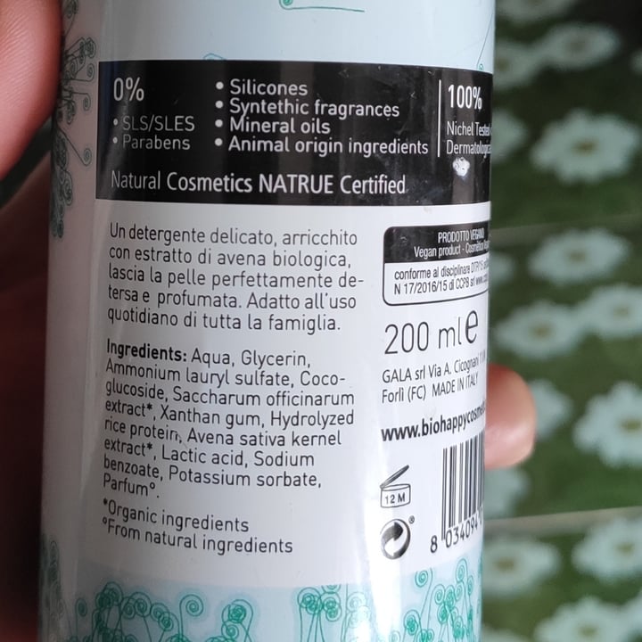 photo of Bio Happy Sapone liquido Viso e Mani shared by @gtarocco on  15 Apr 2021 - review