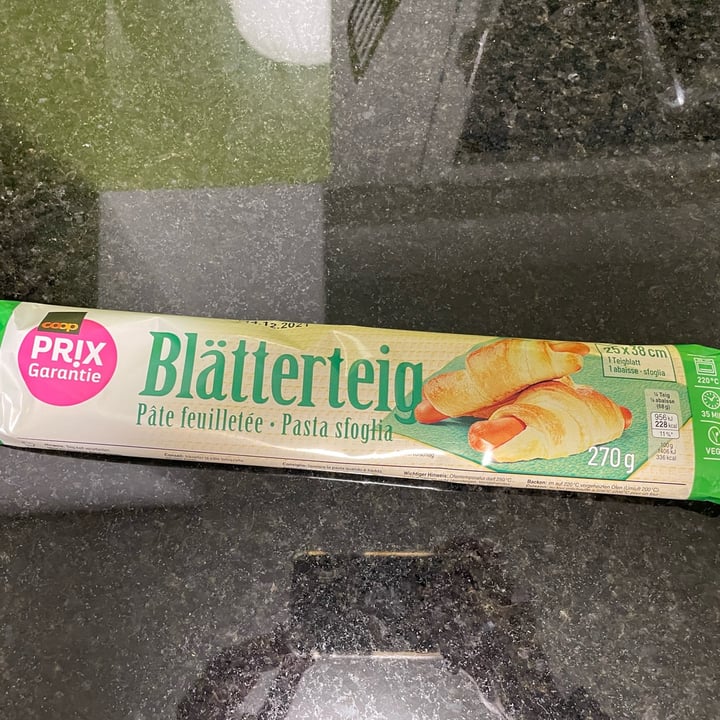 review photo of Prix Garantie Blätterteig shared by @irmveg on 06 Dec 2021 - review